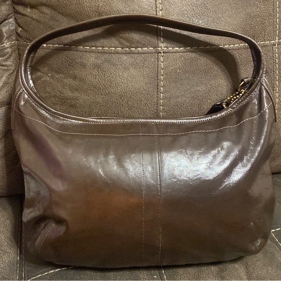 NWOT Authentic Vintage Hobo COACH original Dark Brown & Matching Logo Wallet - Picture 2 of 14